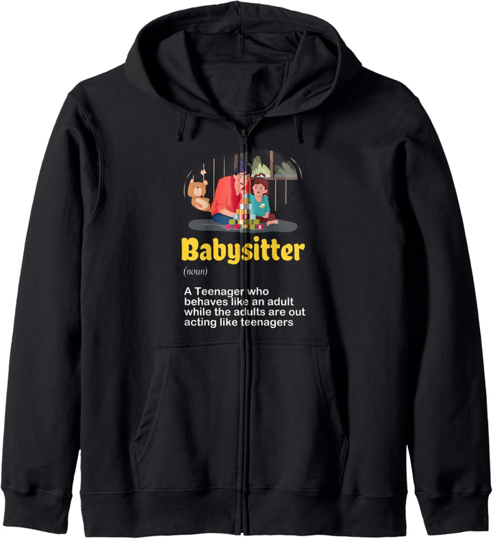Bester Babysitter aller Zeiten Tagesmutter Geschenke für die Kapuzenjacke
