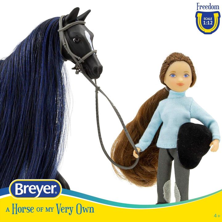 Breyer 90.61145 Jet &amp; English Rider, Charlotte Modern, Modern