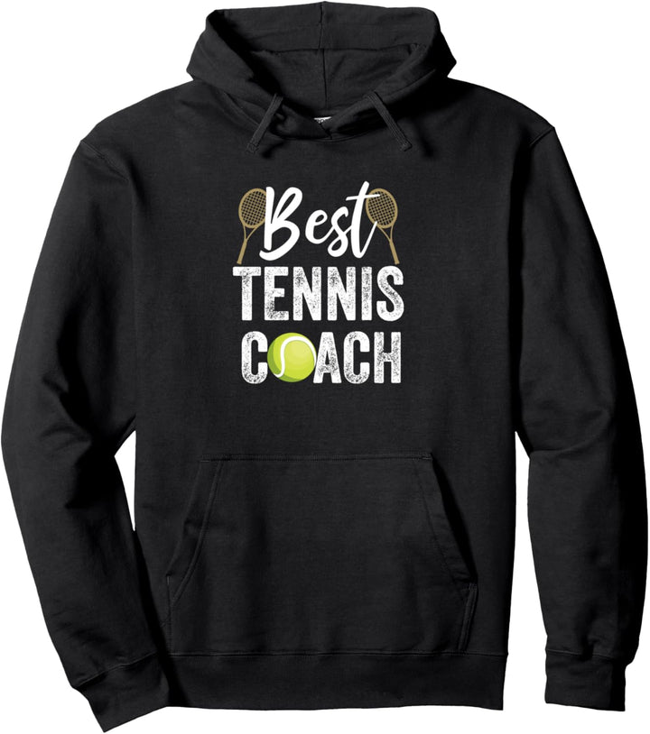 Bester Tennis-Trainer Pullover Hoodie