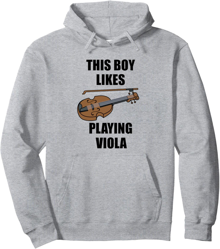 Musiker Lustiger Bratschist Bratschist Orchester Pullover Hoodie
