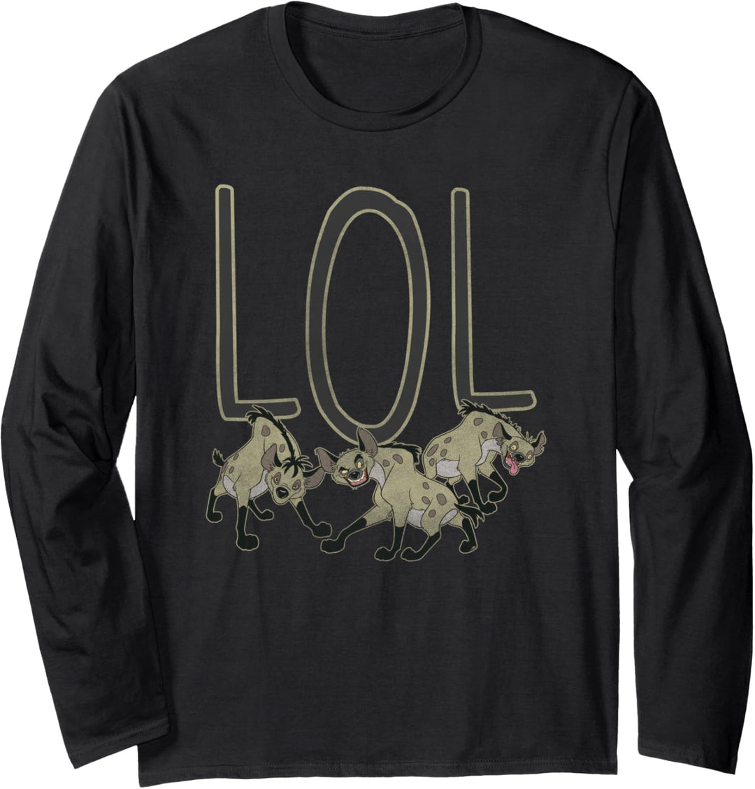 Disney Lion King Hyenas LOL Langarmshirt