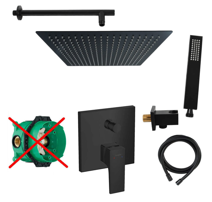 vanvilla Duschsystem mit Unterputz Duscharmatur von Hansgrohe OHNE iBox Einhebelmischer mit vanvilla