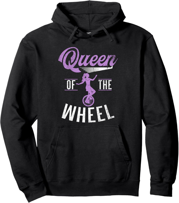 Queen of the Wheel Einrad Pullover Hoodie