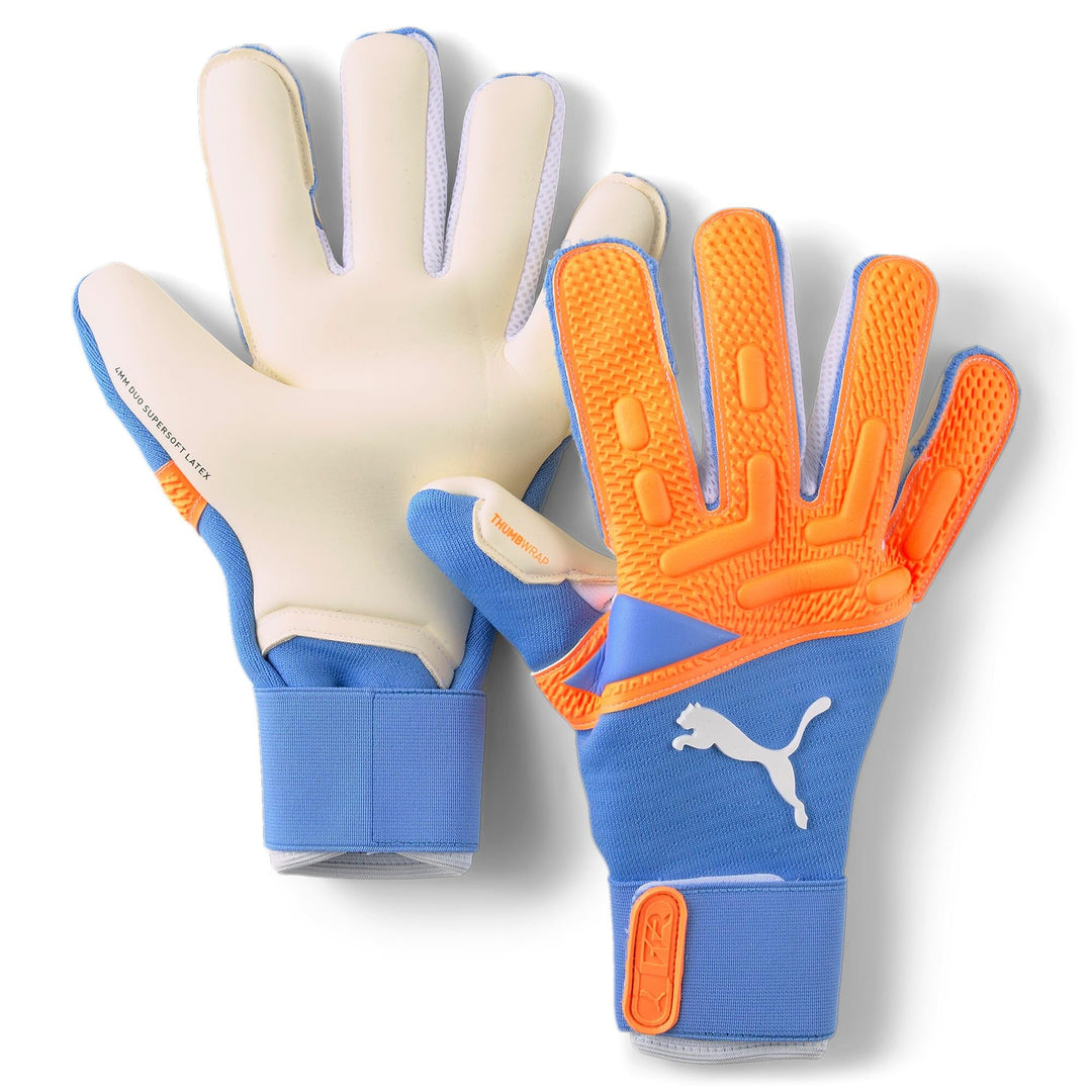 PUMA Future Pro Hybrid Torwarthandschuh orange / hellblau 10, orange / hellblau 10