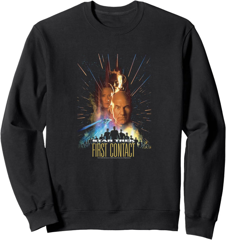 Star Trek: The Next Generation First Contact Poster Sweatshirt