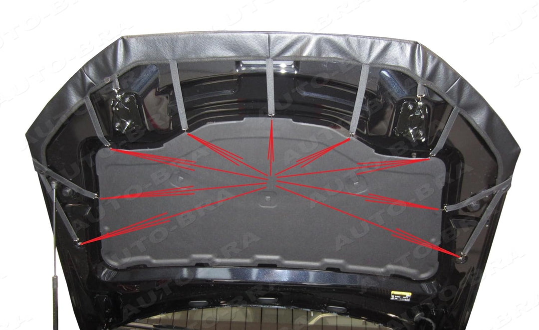AB3-00505 Auto Bra kompatibel mit Audi Q7 4M Bj. ab 2015 Haubenbra Steinschlagschutz Tuning Bonnet B