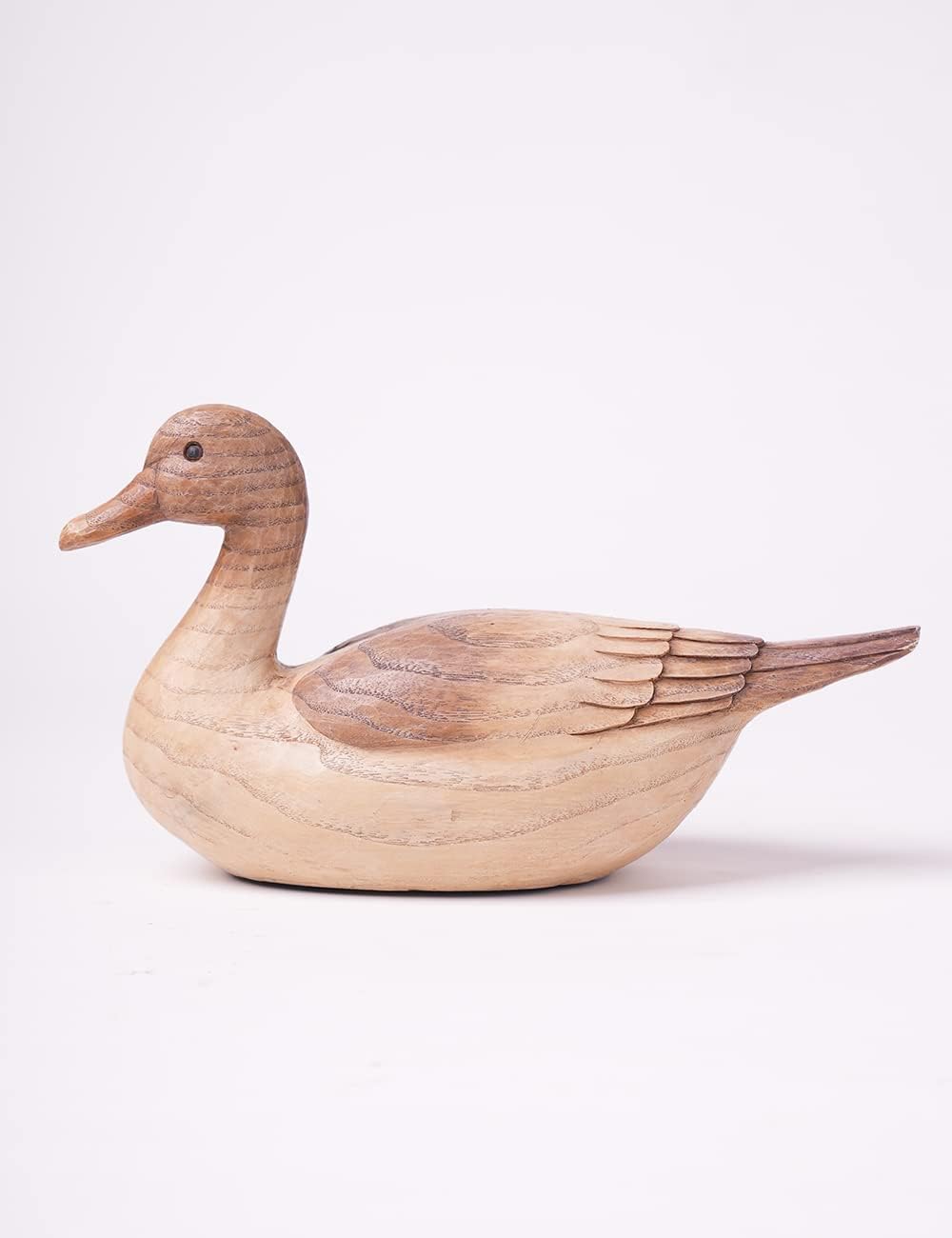 HAUCOZE Ente Skulptur Statue Modern Dekor Arts Wohnzimmer Kunst Polyresin Zuhause Geschenk 28cm, Ent