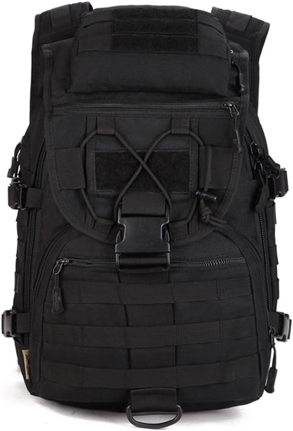 Taktischer Rucksack, 40 l, Trekking-Rucksack, wasserabweisend, Militär, Armee, Kampfrucksack, MOLLE,