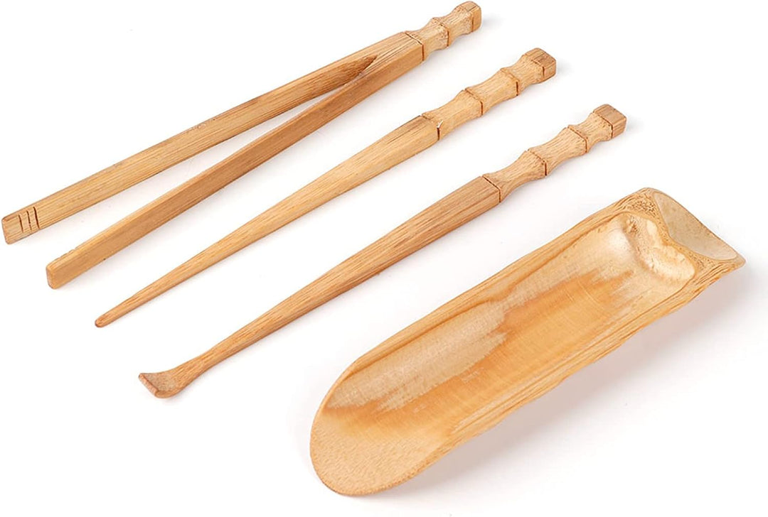 4 Stücke Teelöffel Chinesisches Klassisches Teeservice Werkzeug Teezeremonie Zubehör Chinesisches Ku