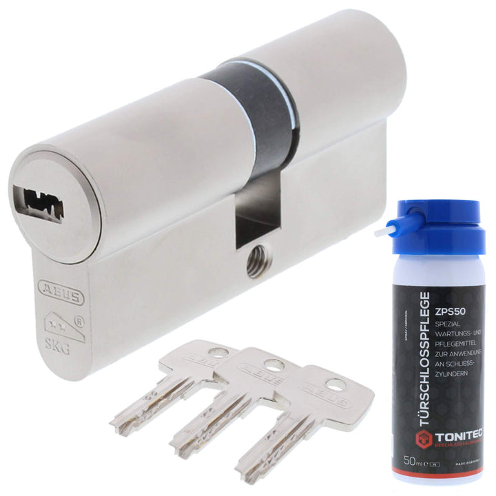 ABUS EC550NP Profilzylinder EC550 NP, Lg 40/60mmm.3 Schlüssel, mit N+G, Wendeschlüssel, 40/60, 40/60