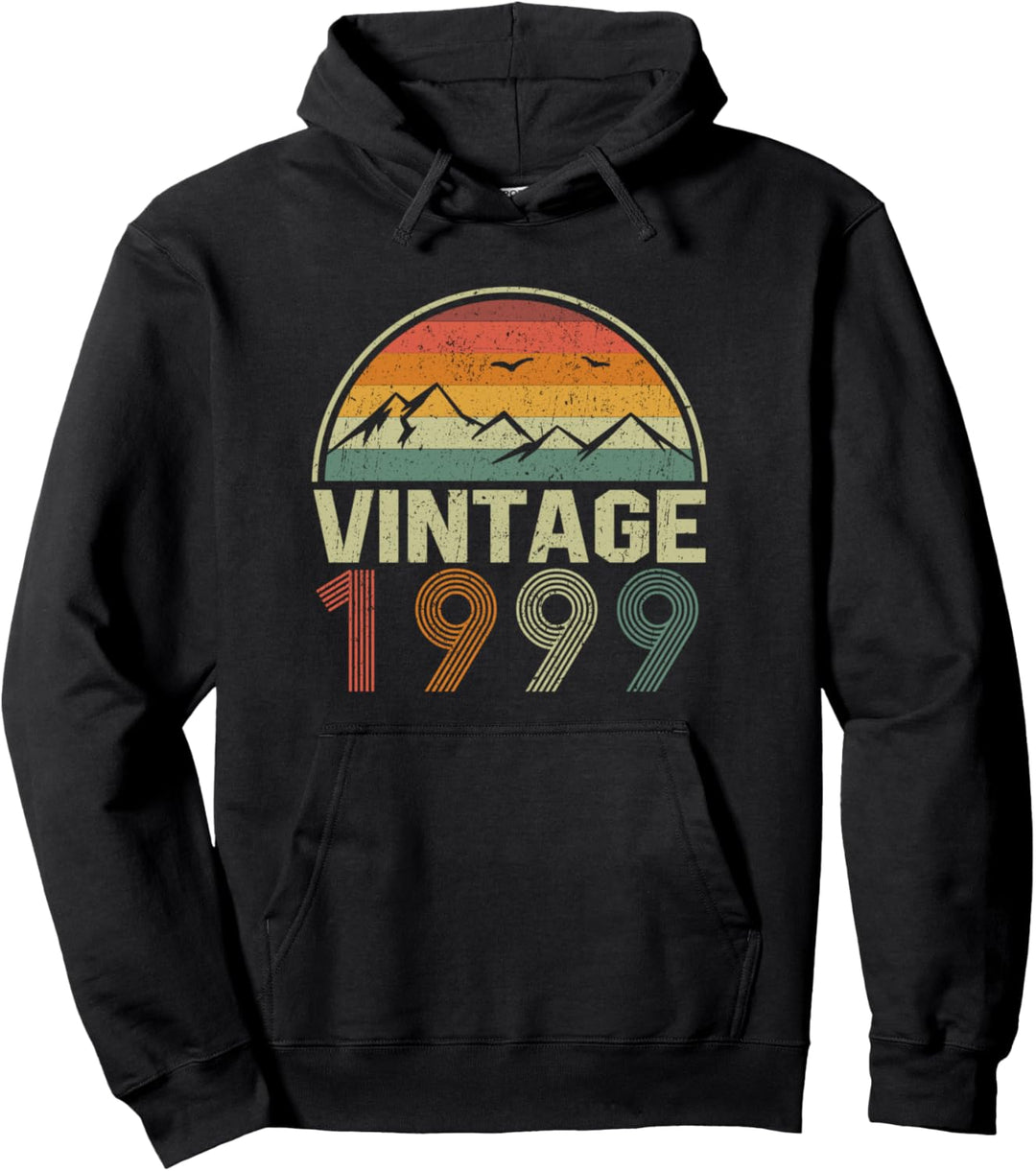 25. Geburtstag Geschenkidee Vintage 1999 Pullover Hoodie