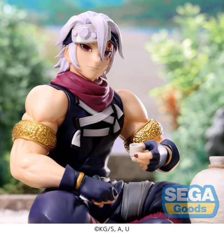 SEGA GOODS Demon Slayer - Tengen Uzui Shinobi - Figurine PM Perching 11cm Einheitsgrösse Mehrfarbig,