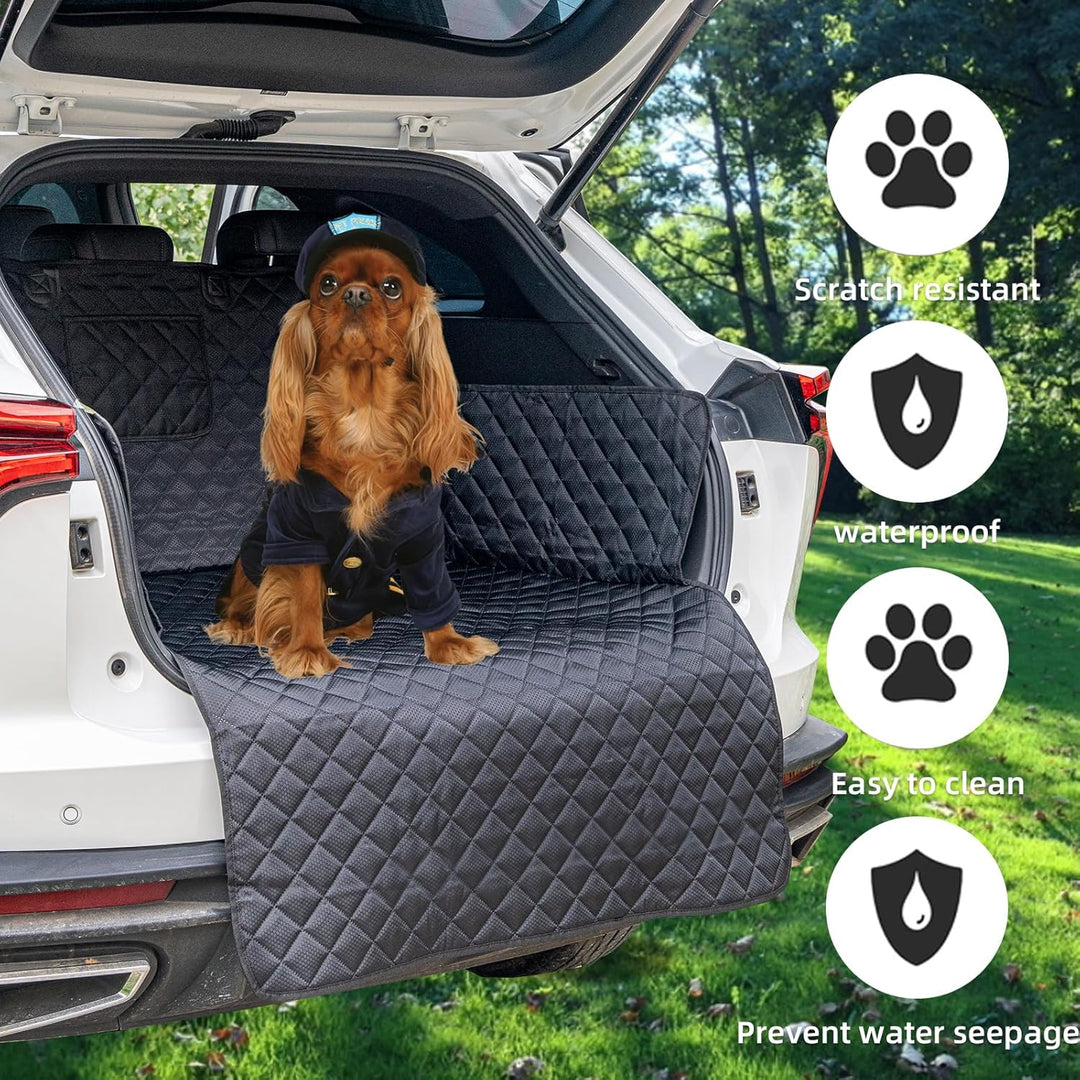 SUV Kofferraumwanne für Hunde, Autositzbezug für Haustiere, wasserdichte Cargo-Abdeckung, Hundesitzm