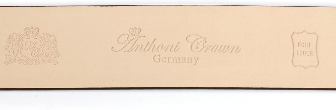 Anthoni Crown Damen Ledergürtel Gürtel Modell 13HT90+13CT80+13H3D60 75 Wess, 75 Wess