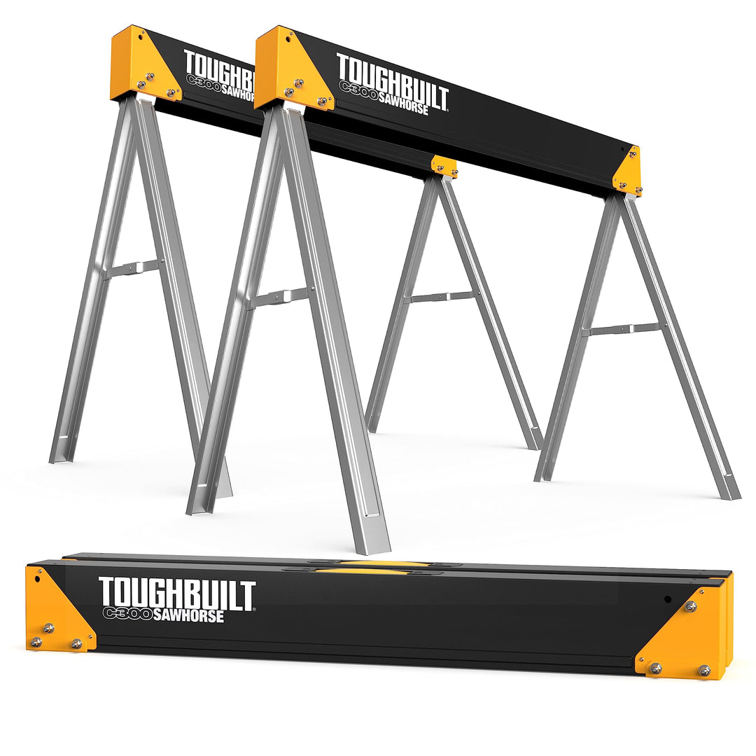 ToughBuilt c300 sawhorse, Black and Yellow