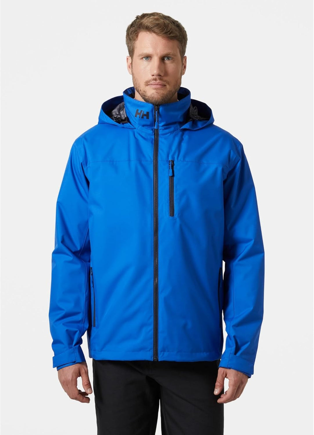 Helly Hansen Herren Crew Hooded Midlayer Jacke L Kobalt 2.0, L Kobalt 2.0