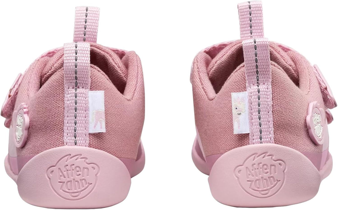 Affenzahn 00391 Halbschuh Baumwolle Lucky Einhorn Pink, 24 EU