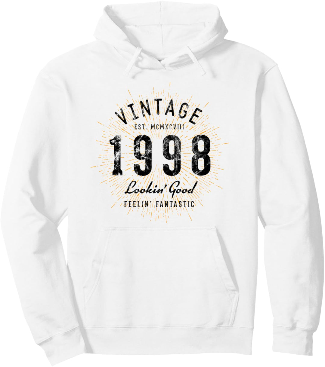 Vintage Geburtstag geboren 1998 Pullover Hoodie