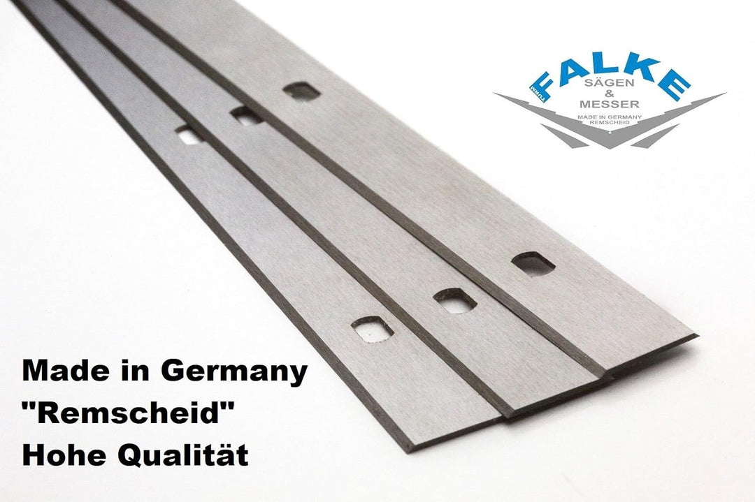 6 Stück Hobelmesser 510 x 18,6 x 1 für FELDER Hobelmaschinen Hohe Qualität