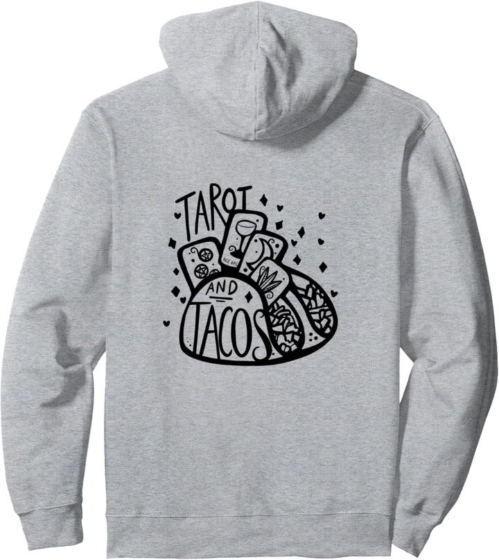 Tarot and Tacos fun taco tuesday Pullover Hoodie