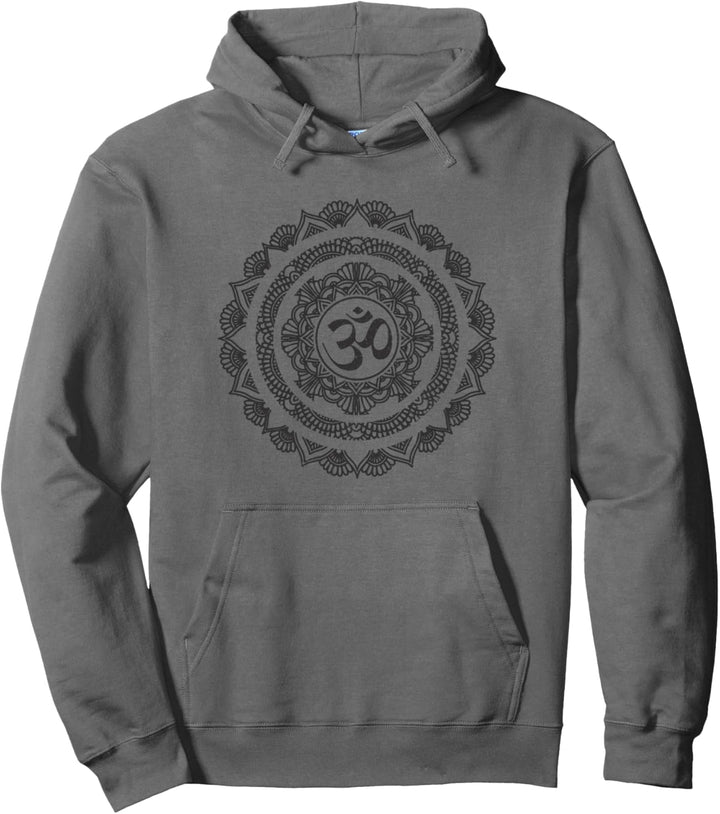 Yoga Mandala Om Symbol Buddha Yogi Geschenk Pullover Hoodie