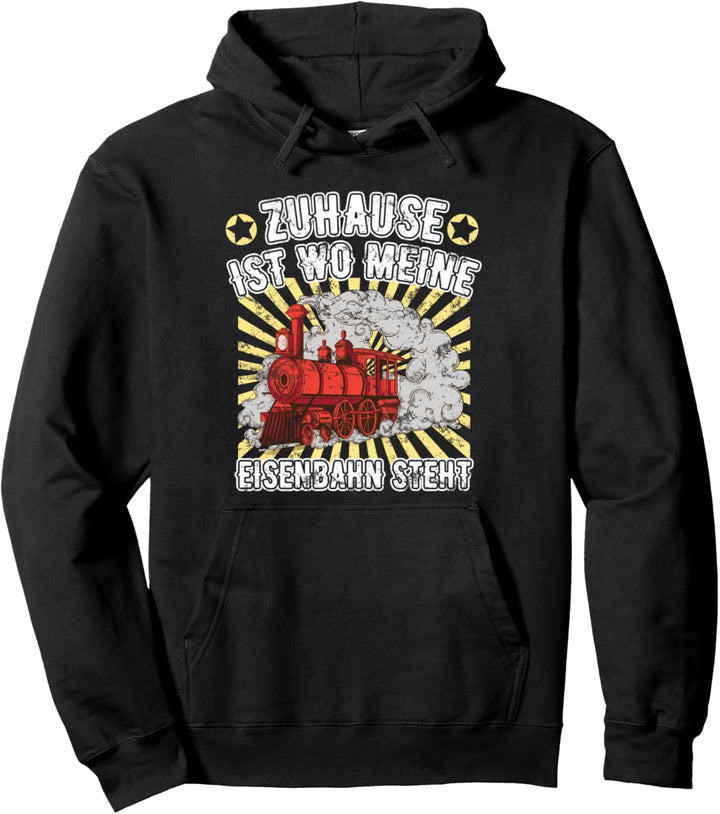 Modelleisenbahn Profi für Hobby-Lokführer Geschenk Pullover Hoodie