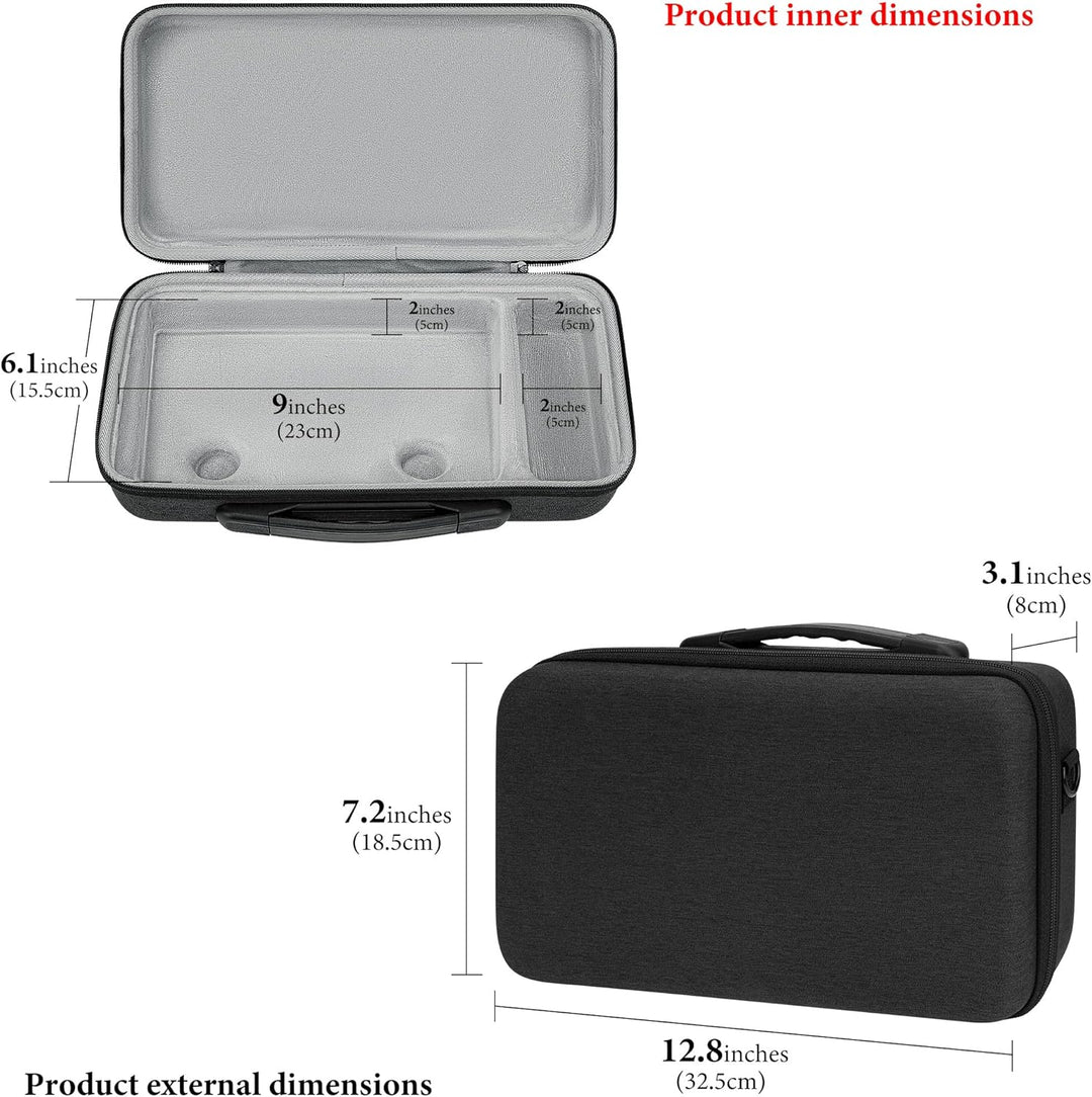 Geekria Tragetasche für Audio-Schnittstellen, Hartschalen-Reisetasche, kompatibel mit Solid State Lo