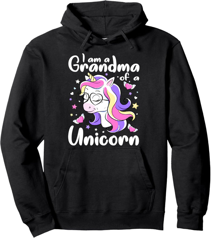 Ich bin eine Oma eines Einhorns Pullover Hoodie