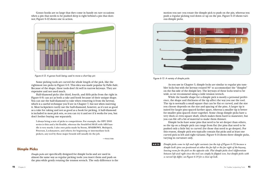 Locksport: A Hackers Guide to Lockpicking, Impressioning, and Safe Cracking, Taschenbuch