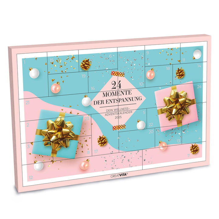 Beauty Adventskalender - Wellness Edition 2023 - Neuer Inhalt | 24 hochwertige Kosmetik Überraschung