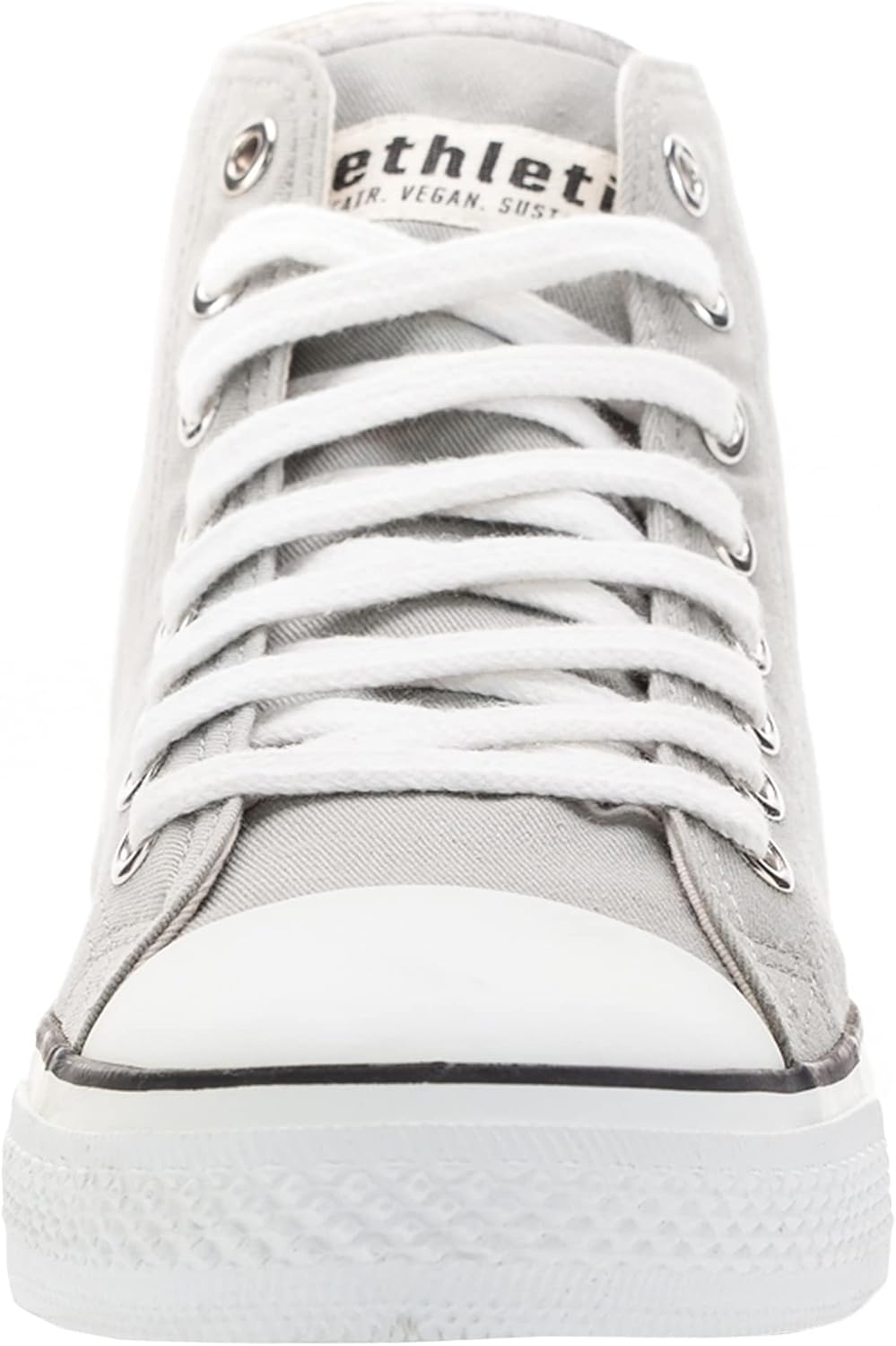 Ethletic Unisex Sneaker Hi Fair Trainer White Cap Fair | Vegan | Nachhaltig 36 EU Urban Grey Just Wh