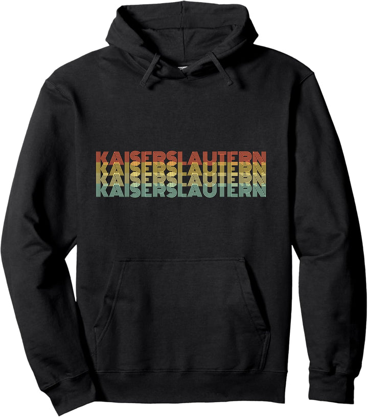 Kaiserslautern Stadt Heimat Retro Vintage Pullover Hoodie