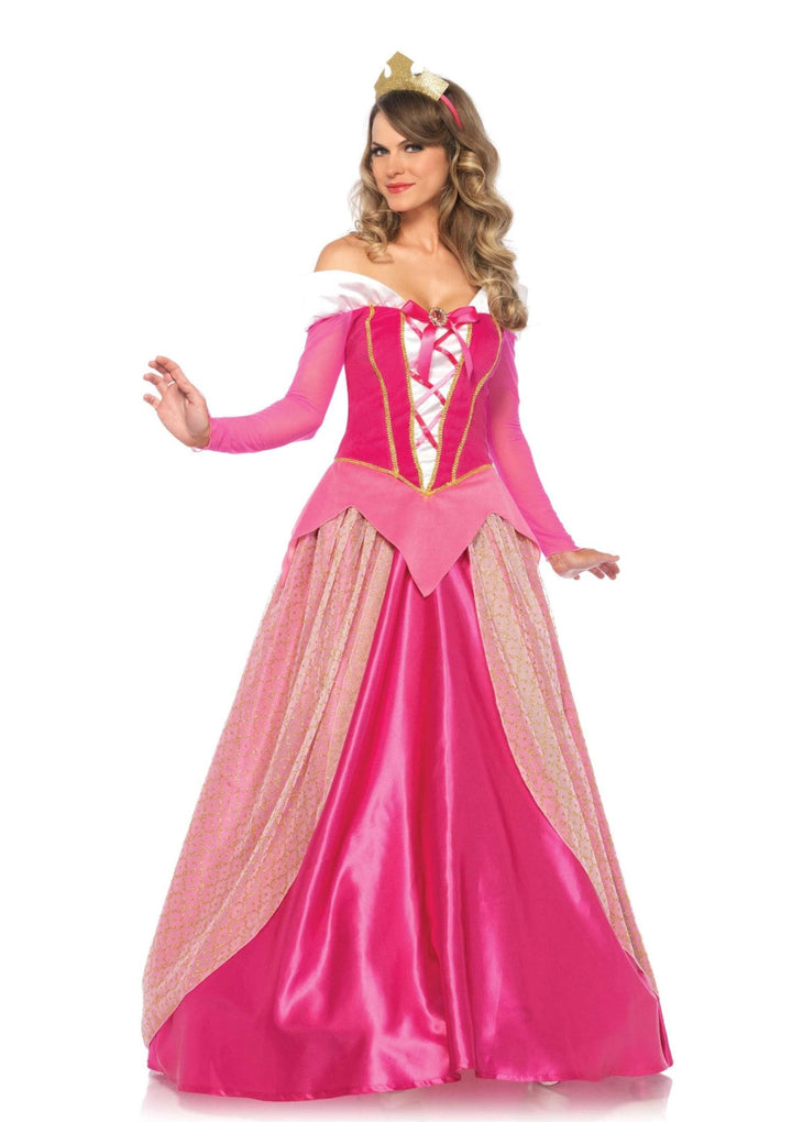 Leg Avenue Damen Klassisches Dornröschen Prinzessin Halloween-Kostüm, Grösse: S (EUR 34-36)