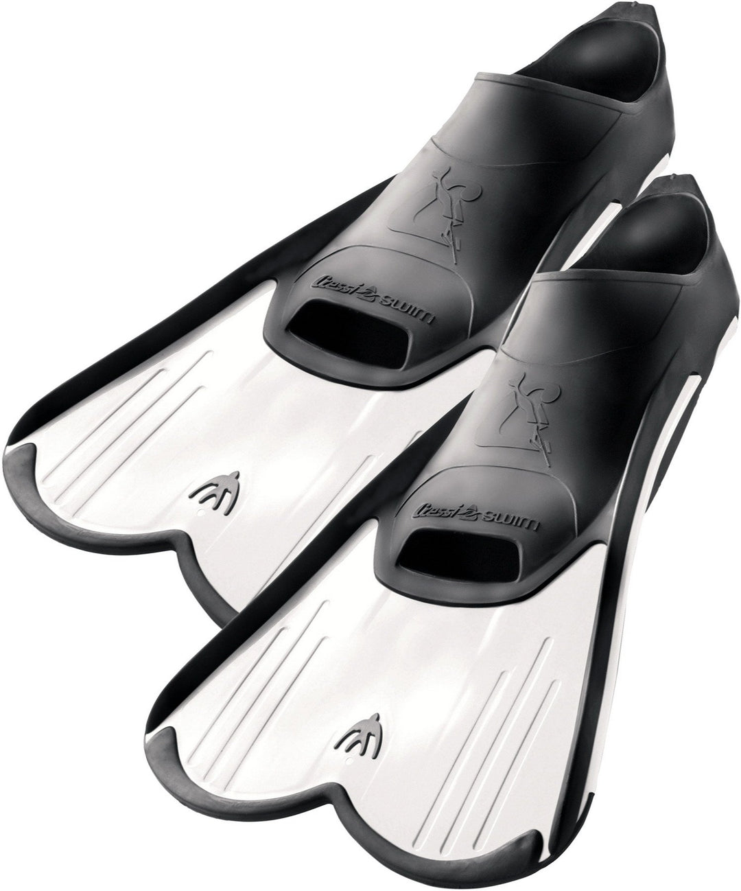 Cressi Light Schwimmflossen Weiss EU 39/40 | UK 5.5/6.5, Weiss EU 39/40 | UK 5.5/6.5