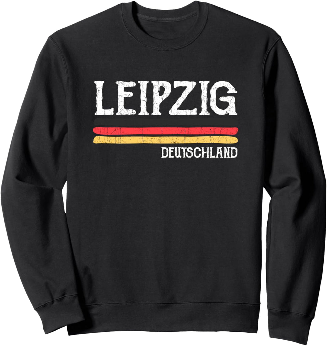 Vintage Leipzig Deutschland Deutsch Sweatshirt