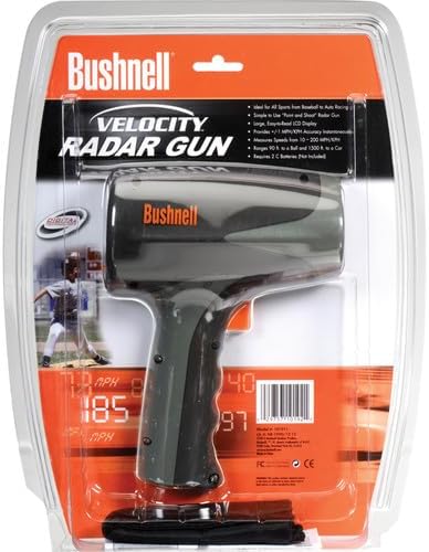 Bushnell - Velocity Speed Gun - Grey - Point & Shoot +/- 1 MPH - 101911 Ohrstöpsel, Ohrstöpsel