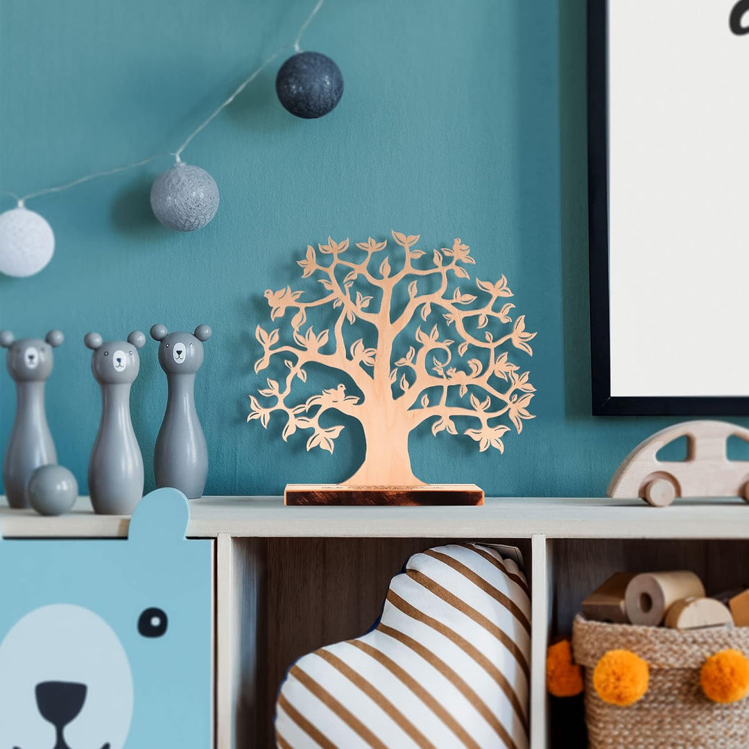 Holz Geldbaum mit Gravur, Kommunionsgeschenk, Lebensbaum Deko, DIY Verpackung für Geldgeschenke, Ges