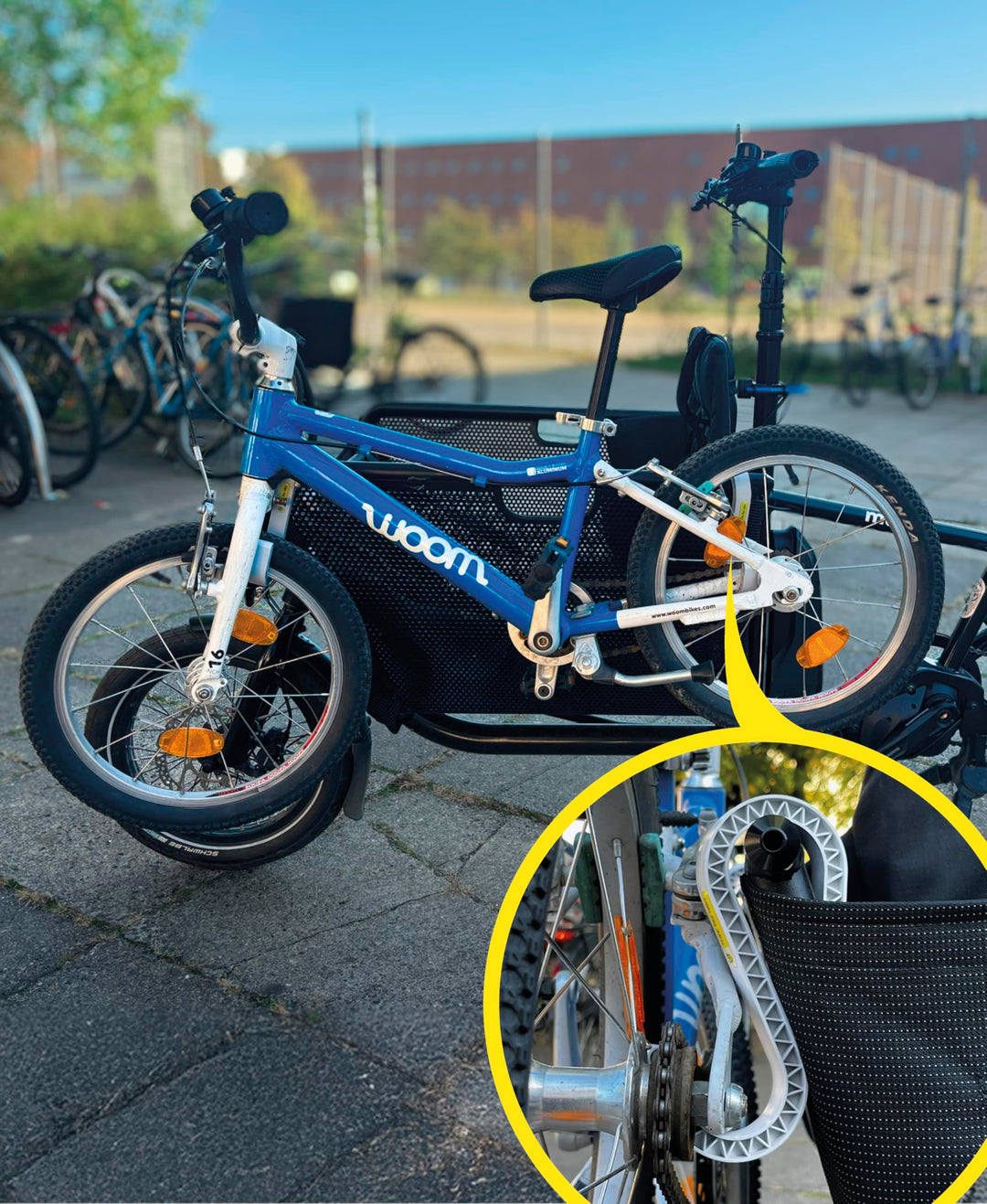 Bike Holder S 2.0 – 4x Halterung für Kinderfahrrad & Laufrad am Lastenrad | kompatibel mit Babboe, B