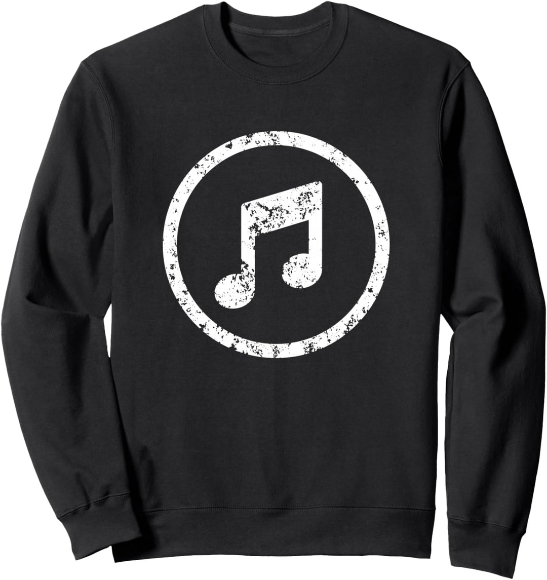 Musik Note Musikinstrument Geschenk für Musiker Sweatshirt