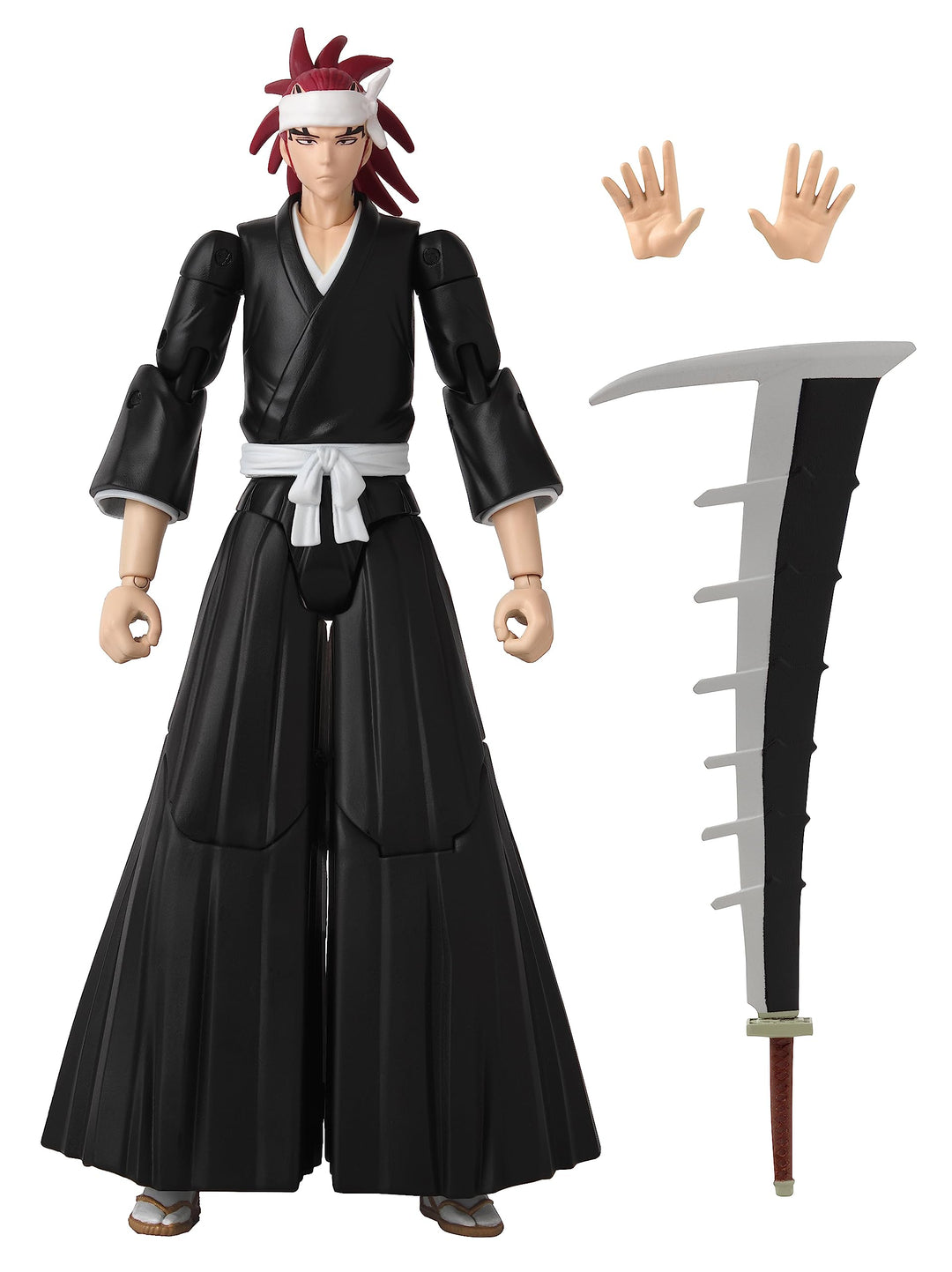 BANDAI – Anime Heroes - Bleach - Anime Heroes Figur 17 cm - Abarai Renji - 36972, Abarai Renji