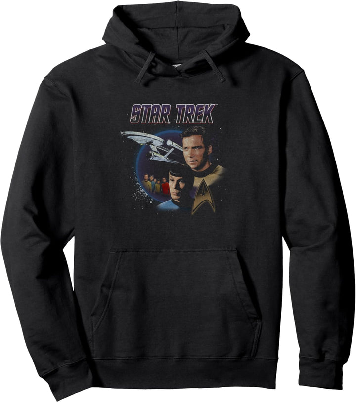 Star Trek Original Series Vintage Enterprise Pullover Hoodie