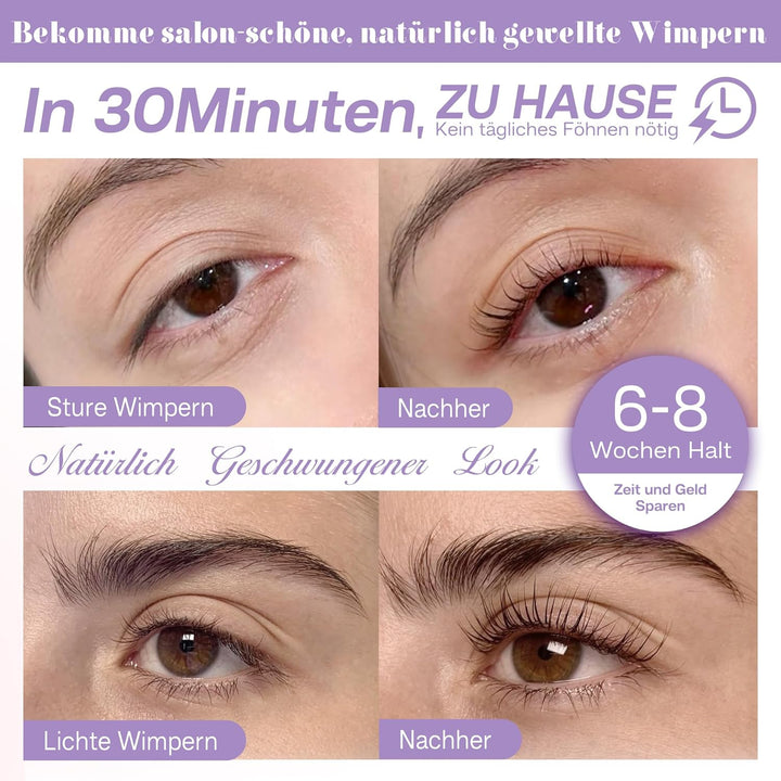 CALAILIS Wimpernlifting Set, 2025 Aktualisiertes Lash Lifting Set, Wimpernverlängerung Kit Professio