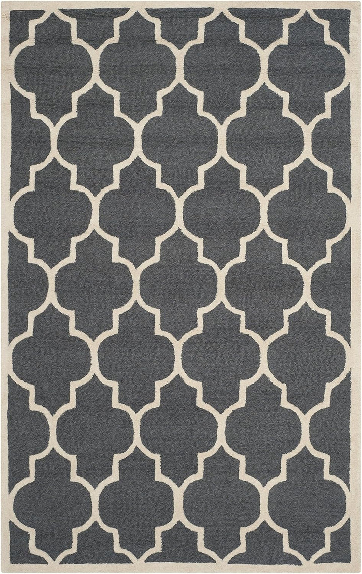 SAFAVIEH Spalier Teppich für Wohnzimmer, Esszimmer, Schlafzimmer - Cambridge Collection, Kurzer Flor