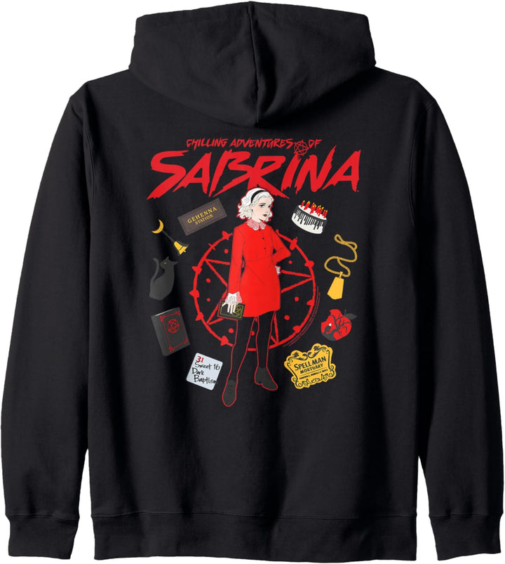 The Chilling Adventures of Sabrina Circle Kapuzenjacke