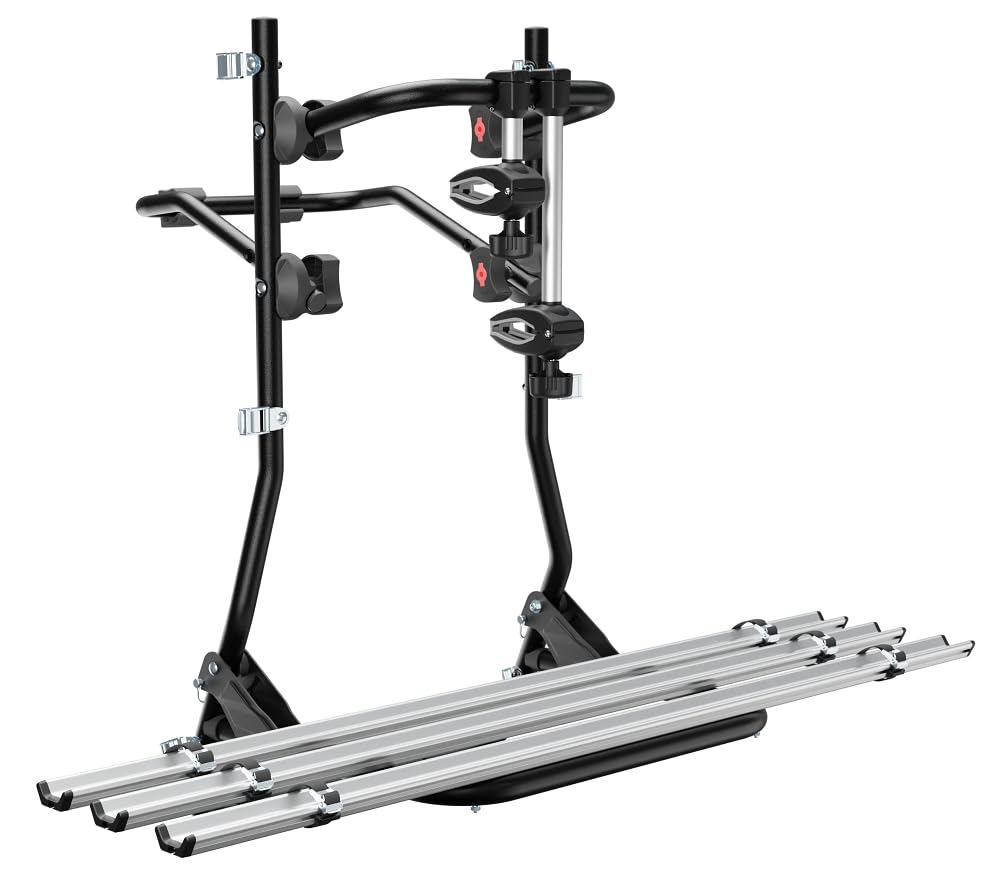 MENABO COBRA PLUS Heckklappen-Fahrradträger für 3 Fahrräder 45 kg