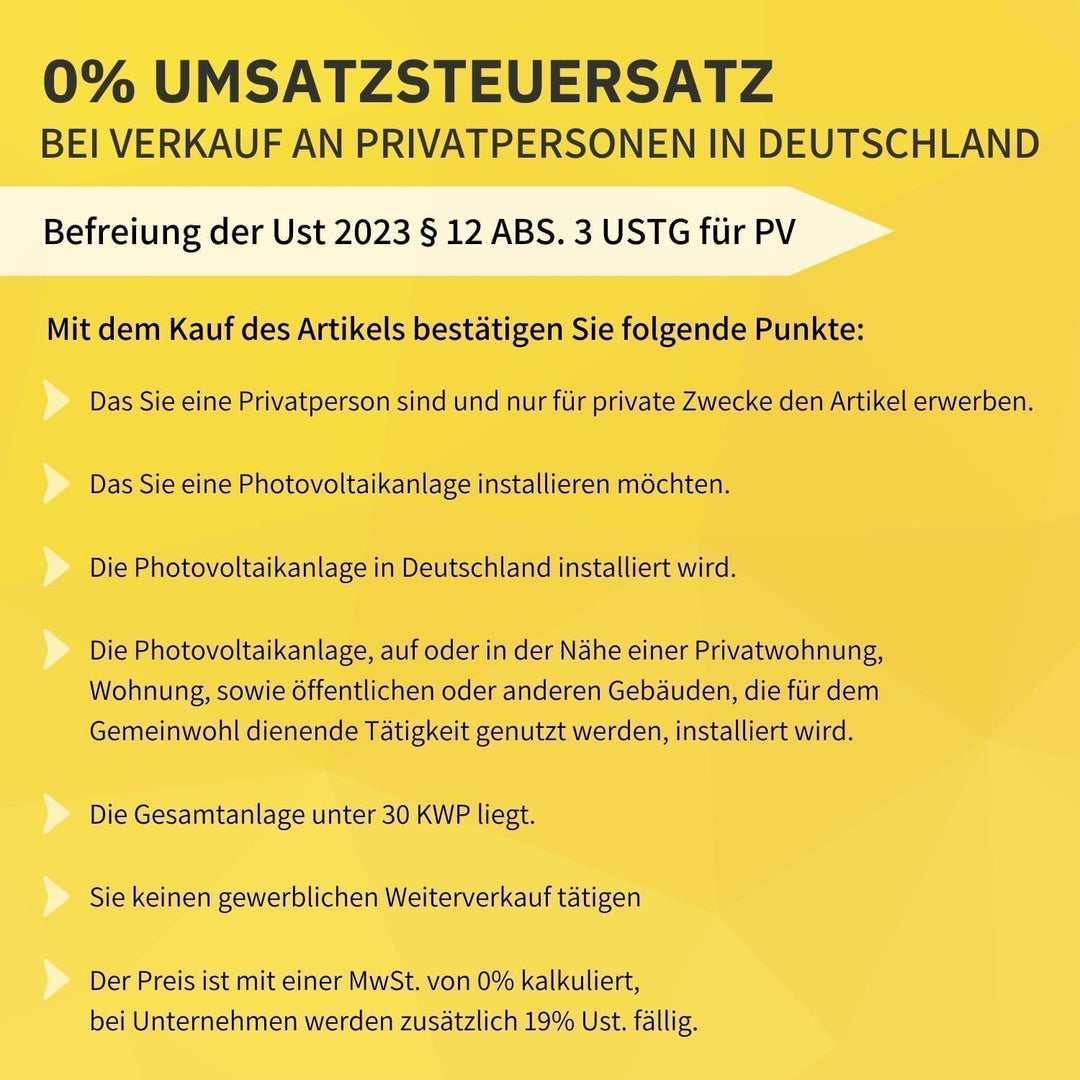 Balkonkraftwerk Halterung im 2er Set (bis 114cm) I Halterung für 2 Solarpanel-Module I Verstellbar v