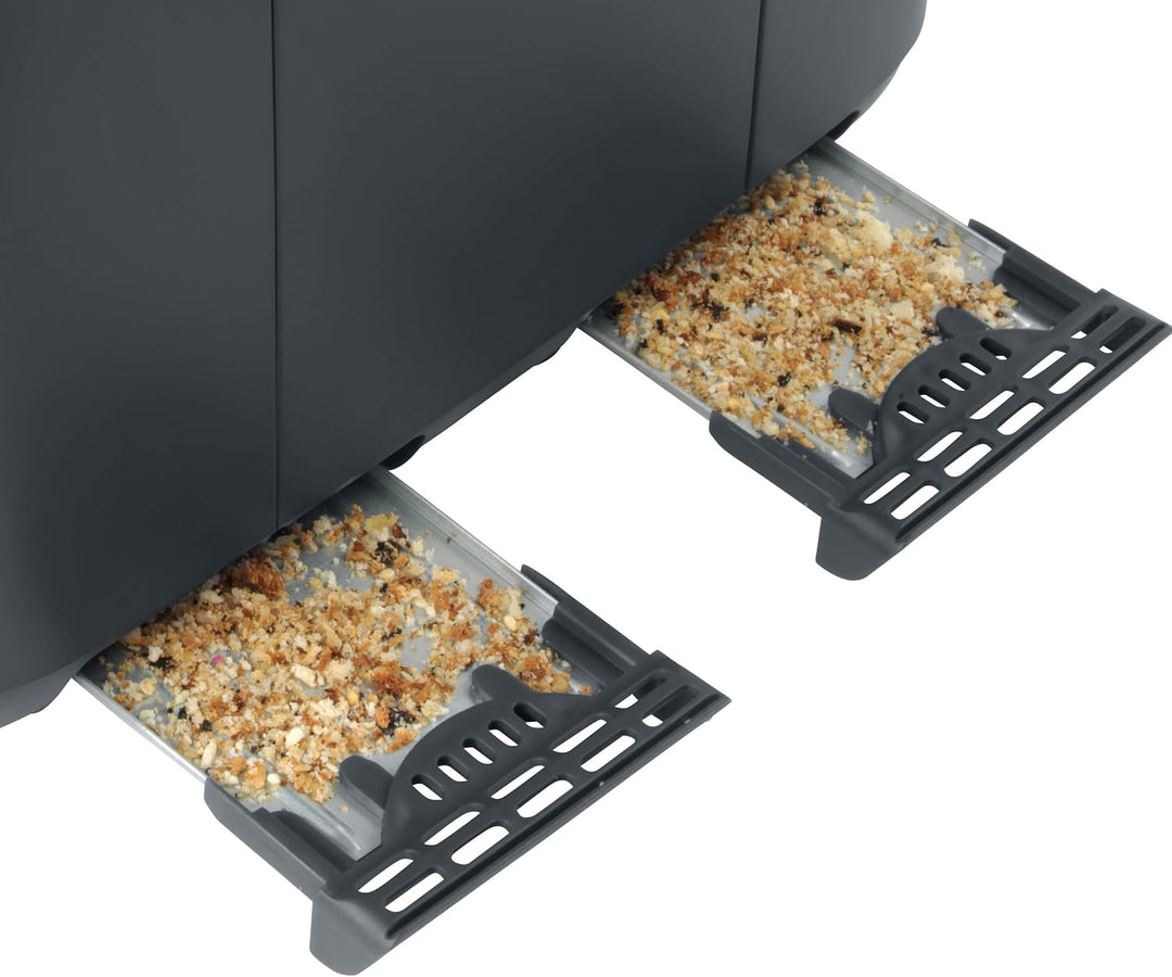 Salter Marino 4-Scheiben-Toaster – 7 Stufen variable Bräunung, herausnehmbare Krümelschublade, selbs