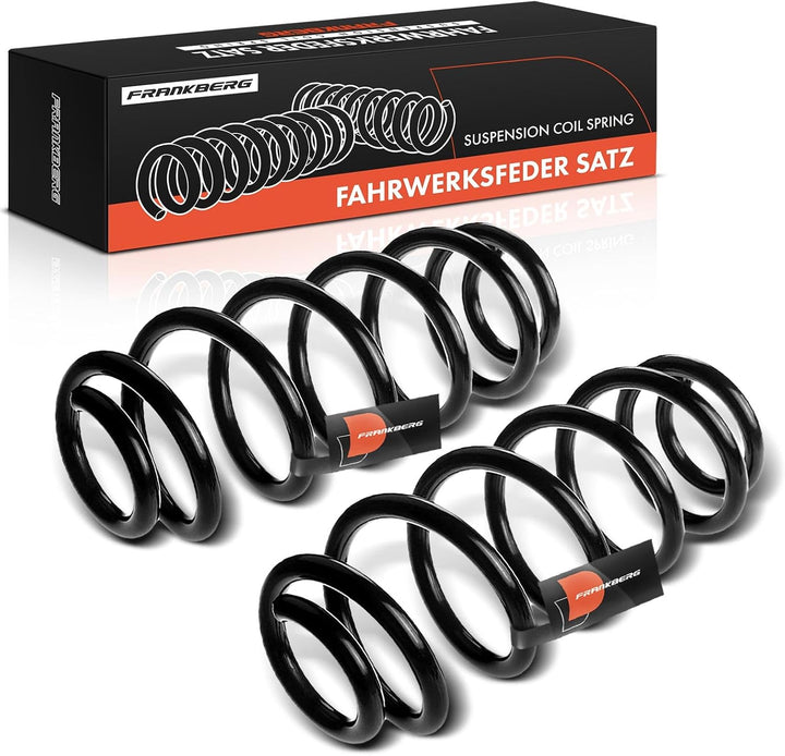 2x Federn Fahrwerksfeder Hinterachse Kompatibel mit Leon 1P1 Schrägheck 1.4L 1.6L 1.8L 2.0L 2005-201