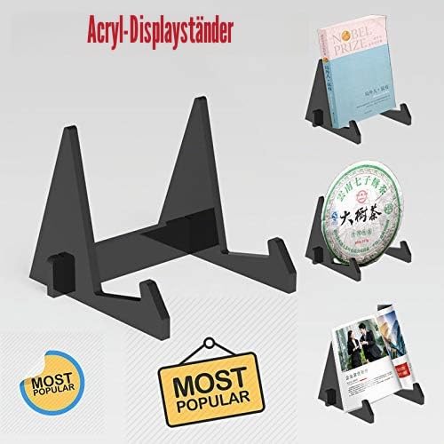 Aufsteller aus Acryl-Kunststoff, Staffelei, dekorativer Tellerständer- Halter, Bilderrahmen-Ständer,