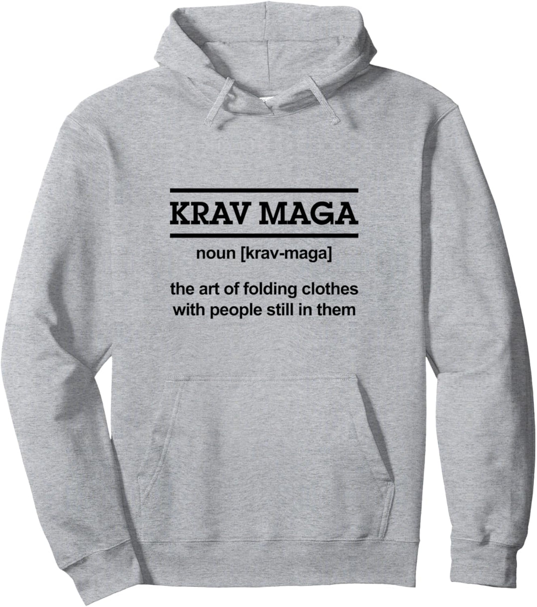 Krav Maga Spruch Kampfsport Geschenk Spruch Pullover Hoodie